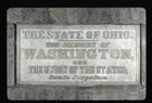 State of Ohio Commemorative Stone