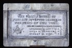 Masons, Grand Lodge of New York Commemorative Stone