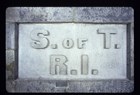 S of T Rhode Island Commemorative Stone