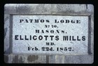 Masons, Patmos Lodge Masons Ellicott City Maryland Commemorative Stone