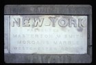 New York (masterton and smith) Commemorative Stone