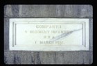 Company I 4th Regiment Infantry Commemorative Stone