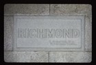 City of Richmond VA Commemorative Stone