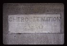 Cherokee Nation Commemorative Stone