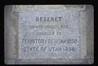State of Utah Commemorative Stone