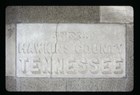 Hawkins County Tennesse Commemorative Stone