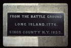 Battle ground, Long Island Commemorative Stone