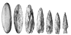 Finds of spearpoints, arrowheads, grinding stones, potsherd left by Native Americans