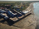 An aerial view of the Diamond NN Cannery on the NakNek River.