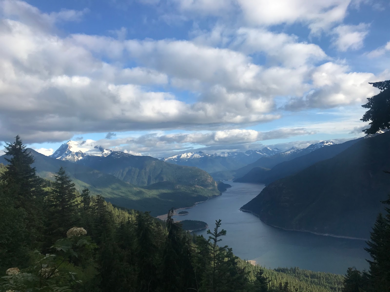Ross lake 2024 dam trail
