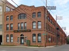 Photo of a brick factory.