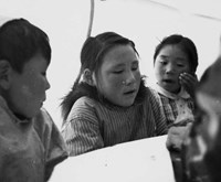 Rachel Riley as a child in 1949, soon after completing The Long Walk as an eight-year-old girl.