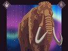 National Fossil Day mammoth artwork