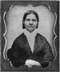 Lucy Stone, portrait. From the Library of Congress.