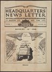 Cover of the NAWSA Headquarters Newsletter, 