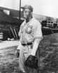 Jackie Robinson in Kansas City Monarchs uniform. 