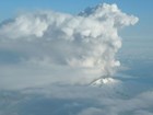 volcanic ash eruption