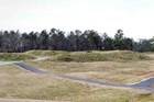 Rolling hills on Petersburg Battlefield today.