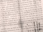 A copy of the 1775 print of Lord Dunmore's Proclamation