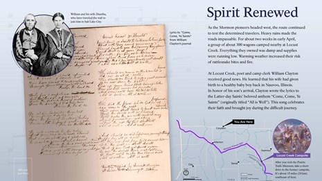 Wayside interpretive exhibit, full audio description is available in the article.