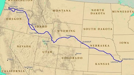Oregon Trail Pathway (U.S. National Park Service)
