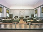 Modern color image of the Assembly Room of Independence Hall.