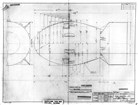 schematic diagram of a bomb with pieces measured and labeled