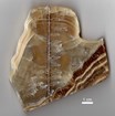 A broken stalagmite that was used to do research.