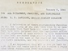 Type-written memo to people incarcerated at Minidoka, dated January 6, 1944.