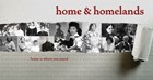 Peeled white paper reveals collage of black and white women's portraits. 