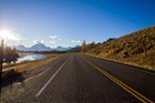 A view of a roadway showcases a successful pavement project.