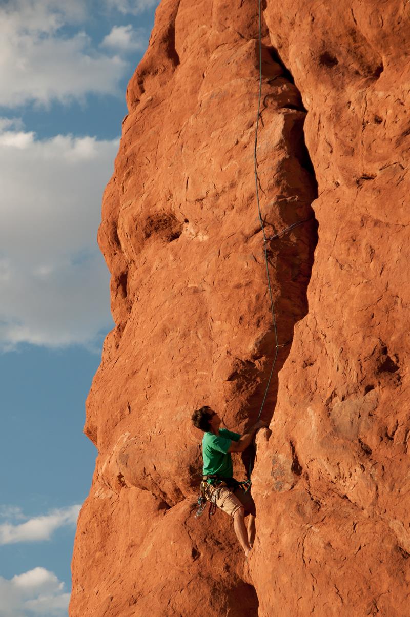 Rock Climbing at Arches