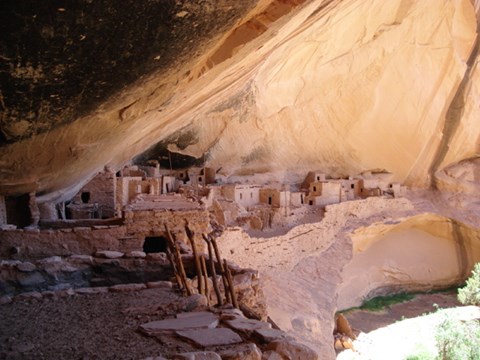 Inside Keet Seel Village