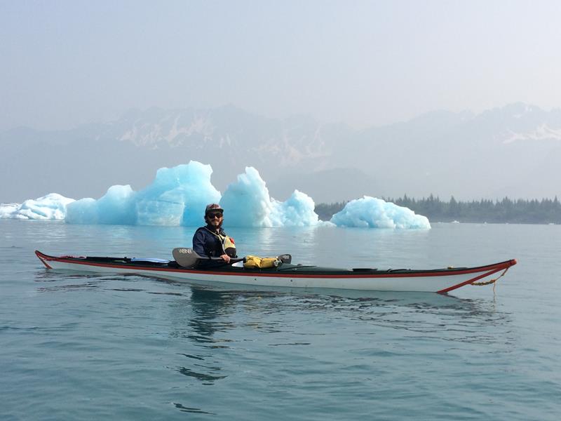 Kayak in Kenai Fjords
