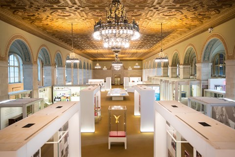 Exhibits at the White House Visitor Center