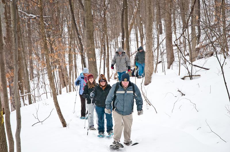 Go Snowshoeing in the Cuyahoga Valley