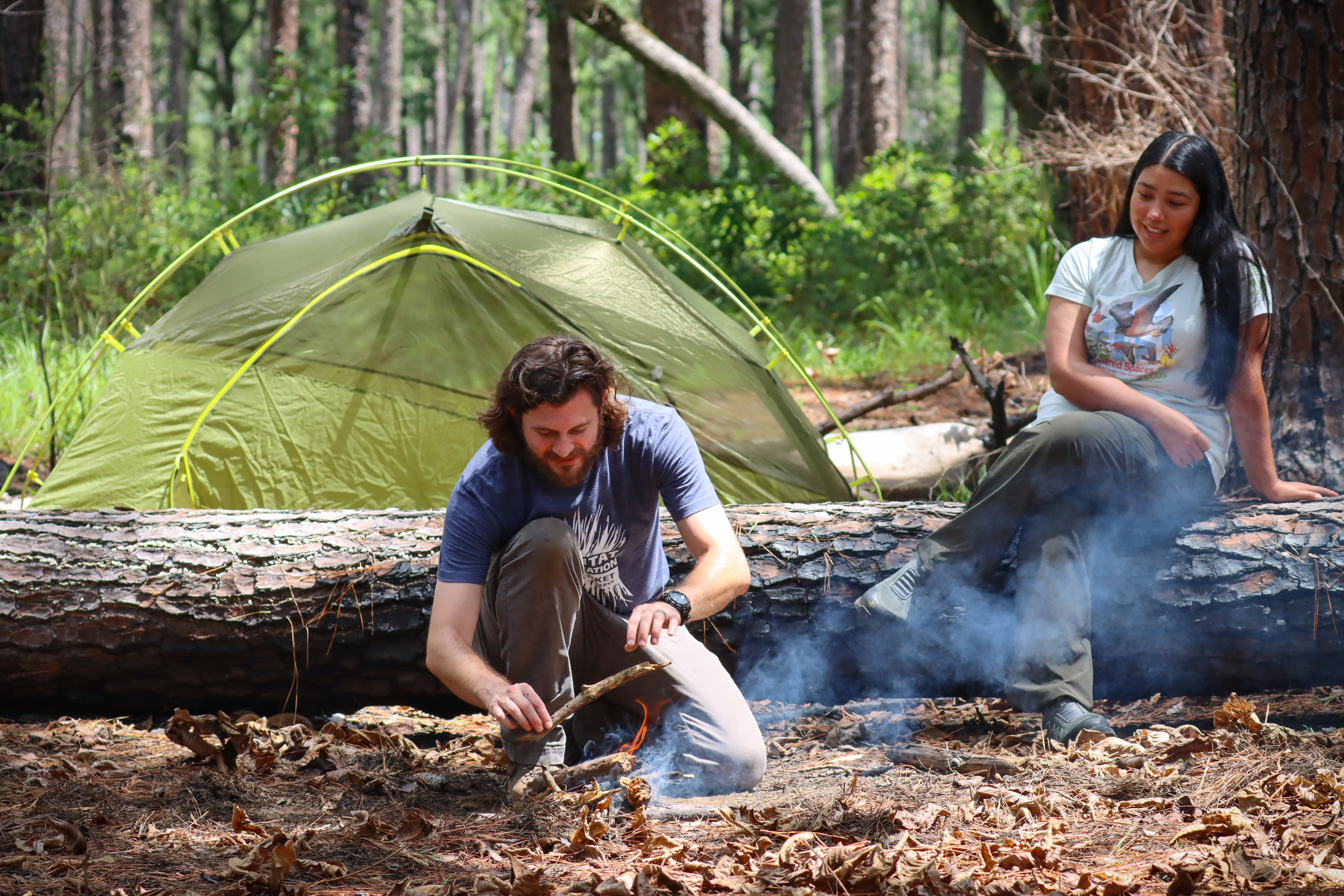 Backcountry Camp at Big Thicket National Preserve