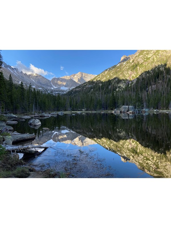 Reflections on Mills Lake