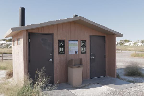 Restroom at Dune Life Nature Trail