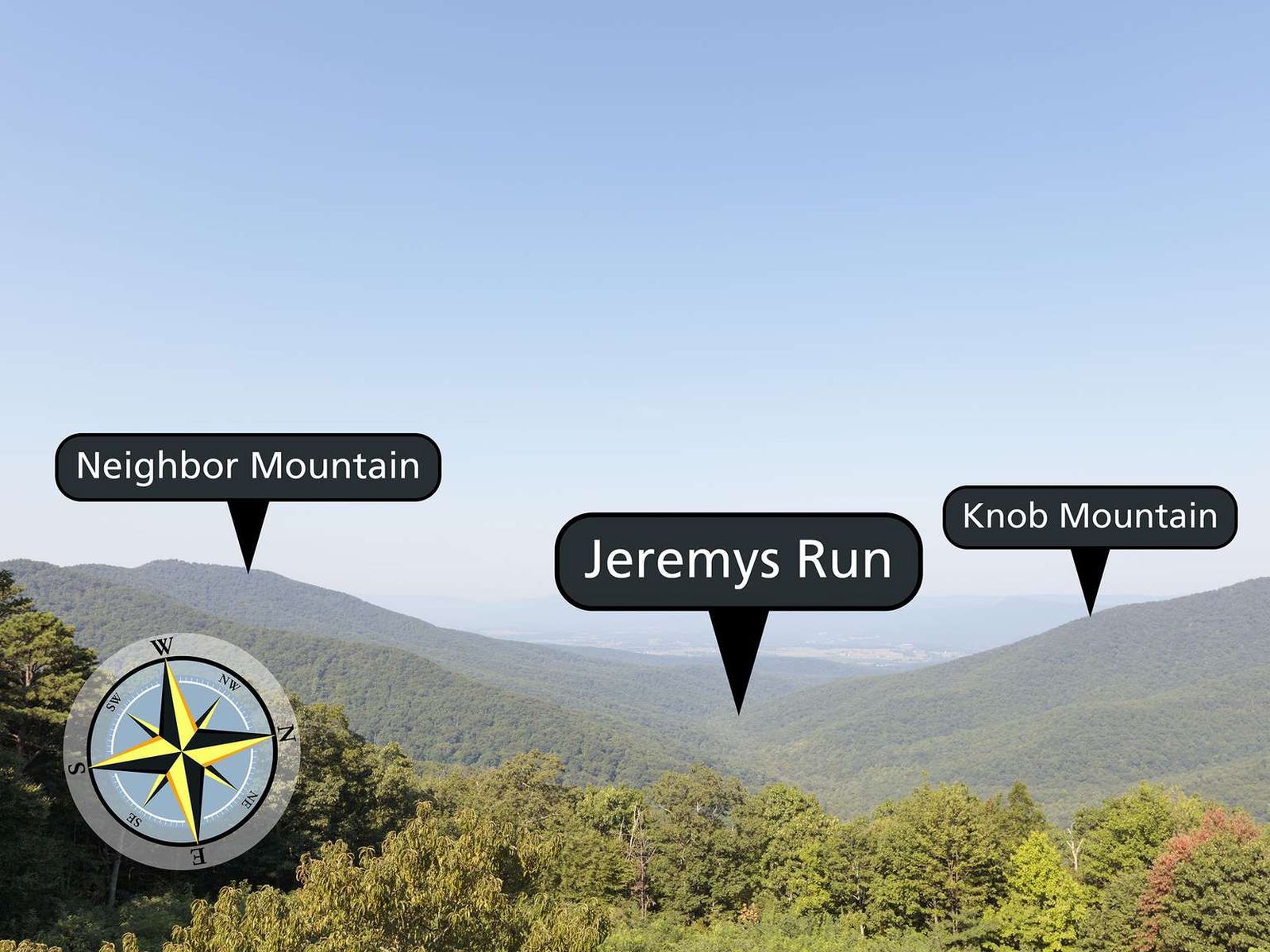 Jeremys Run Overlook