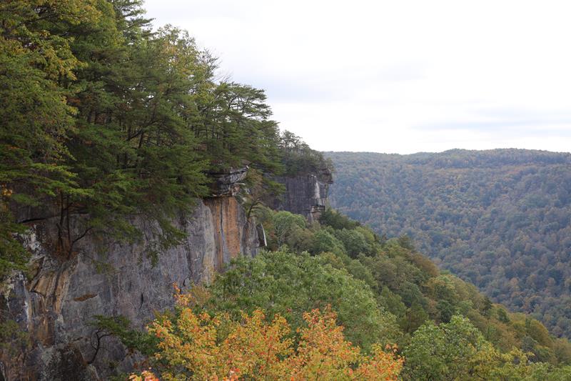 Trail run at Endless Wall