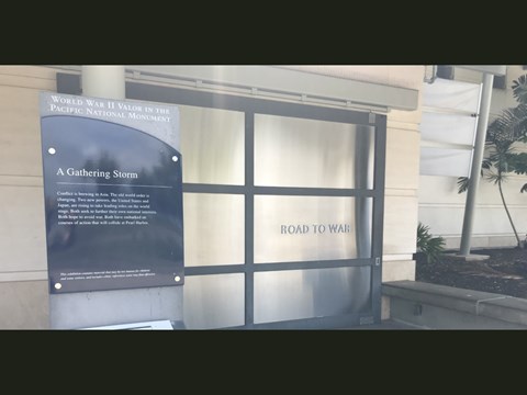 Entrance to the Road to War Gallery