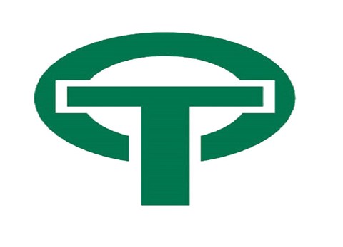 Logo of Ozark Trail, Large green T inside a Circle O