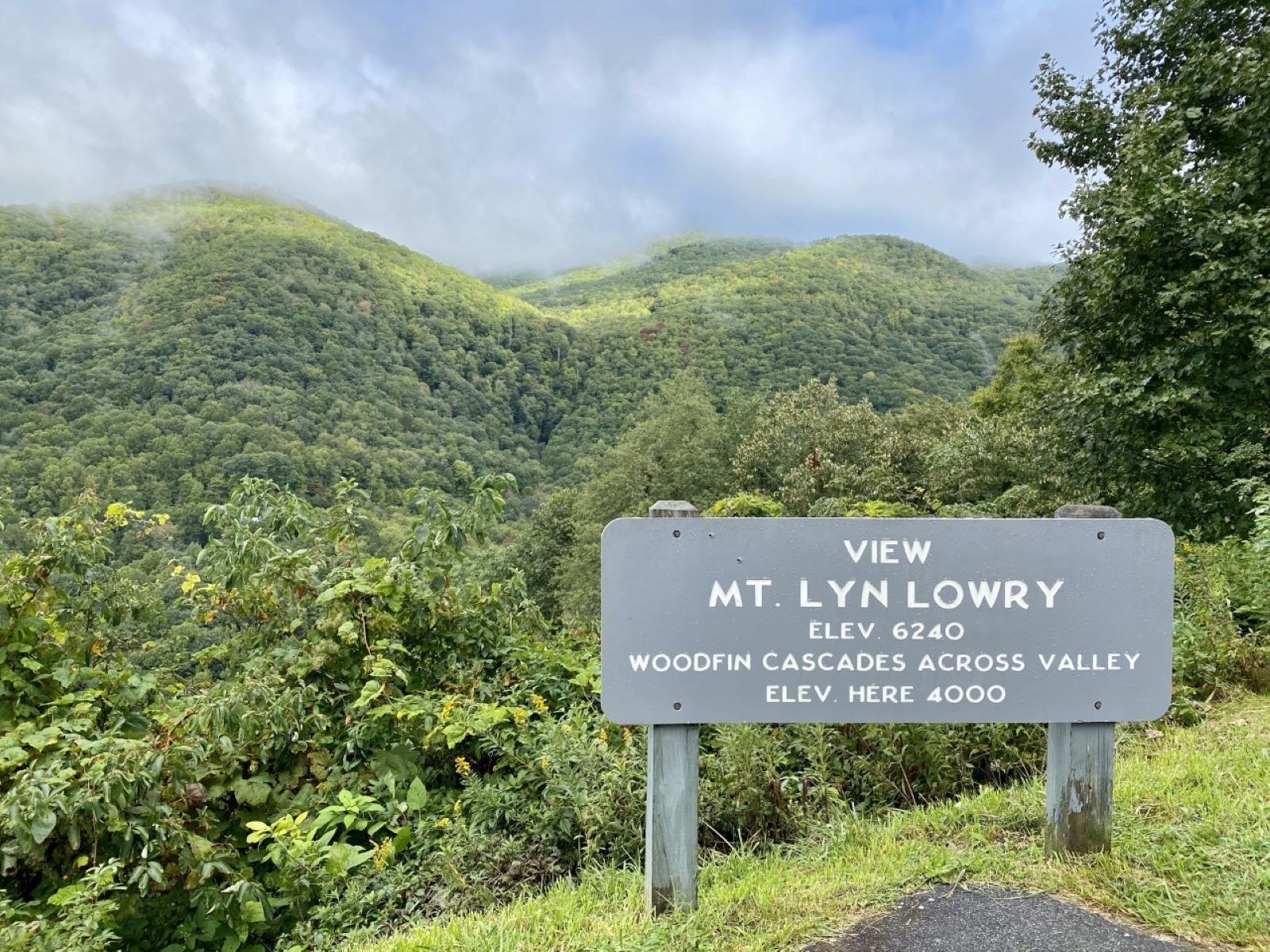 Mt. Lyn Lowry Overlook