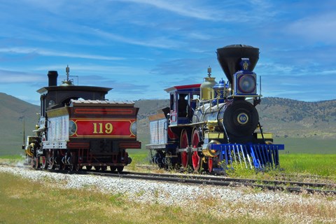 Jupiter and 119 Locomotive Demonstration