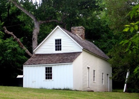 The historic Thornberry House on the Sudley Loop Trail