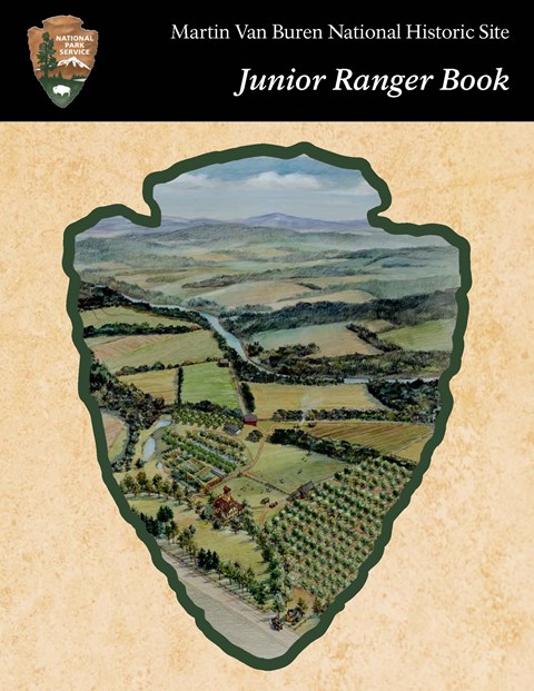 Cover of the Martin Van Buren Jr Ranger Book