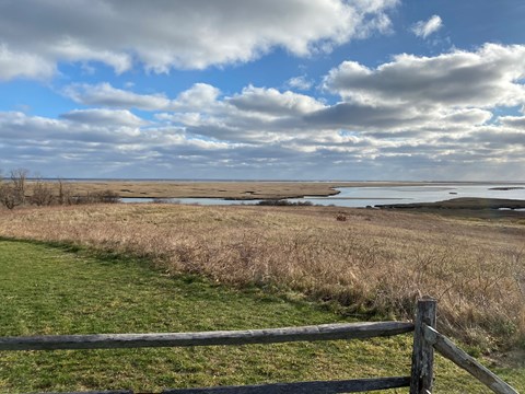 Fort Hill overlooking Nauset Marsh