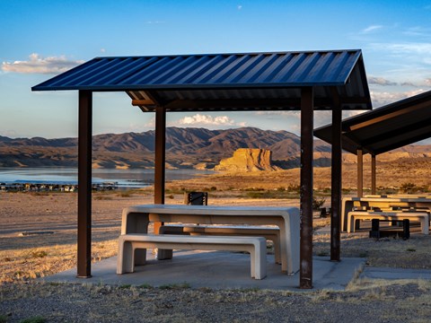 A picnic shelter