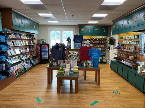 Visitor Center bookstore